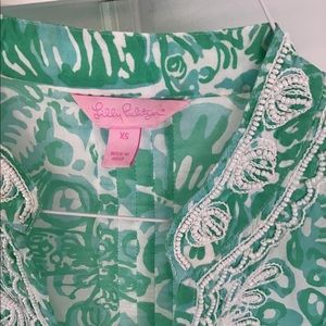 Lilly Pulitzer cotton tunic top